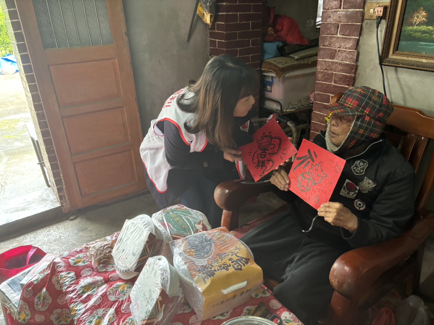 中部深山送愛，豐盛年菜物資溫暖過年(標題圖檔)